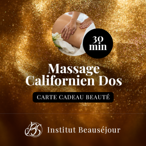 Massage Californien Dos ◔ 30 min