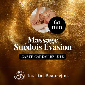 Massage suédois évasion ◔ 60 min